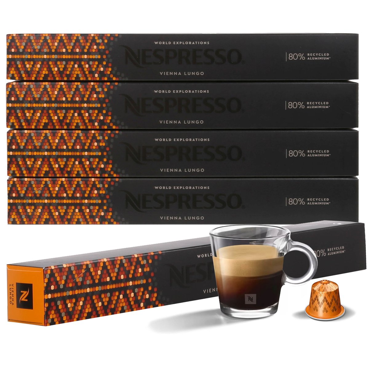 Kawa w kapsułkach o smaku Vienna Lungo NESPRESSO 50 kapsułek