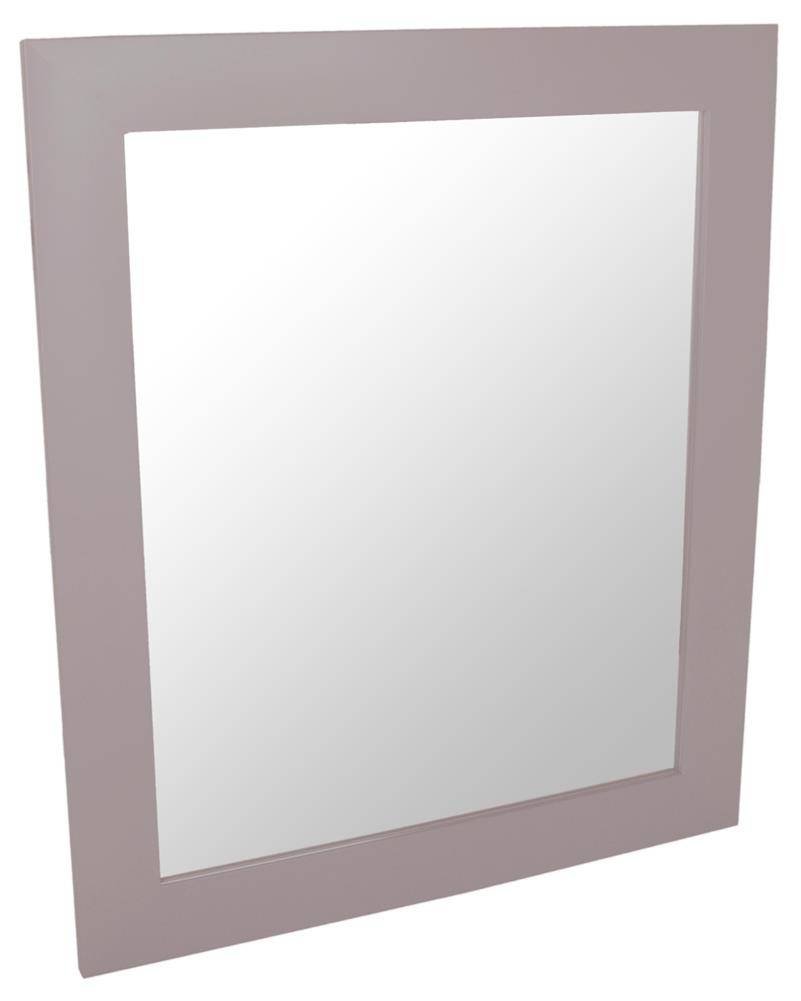 Lustro duże wiszące beżowe