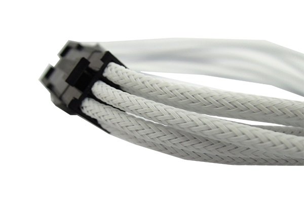 Przedłużacz Gelid PCI-E 6pin 30cm biały
