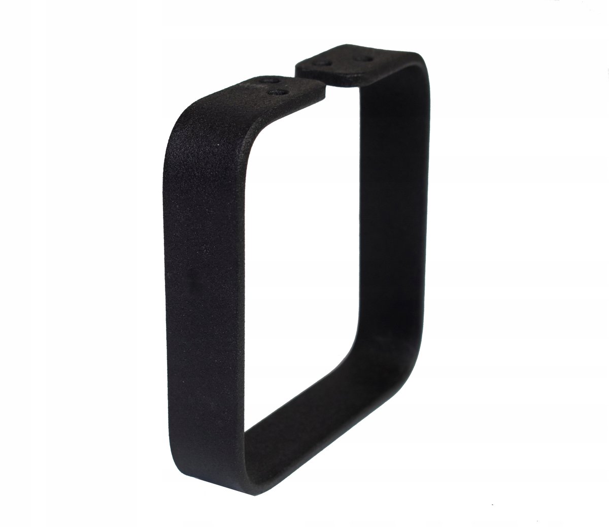 Noga metalowa, nóżka, stopka czarna Loft wys. 12cm