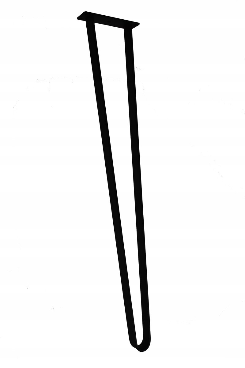 Noga metalowa, nogi złote, stół, wys. 60 cm Luna