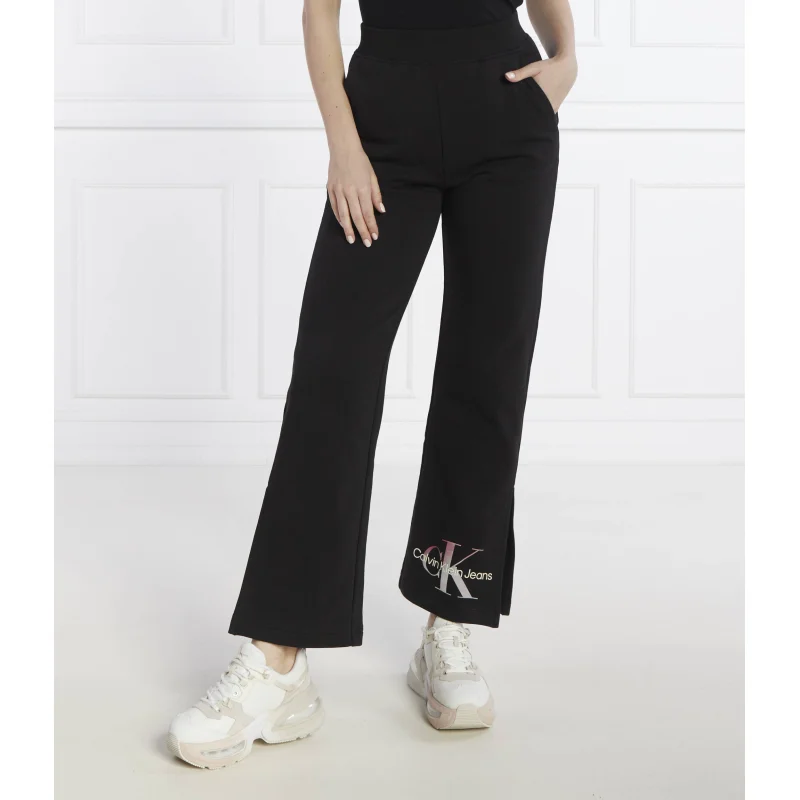 Calvin Klein Jeans Spodnie dresowe DIFFUSED | flare fit