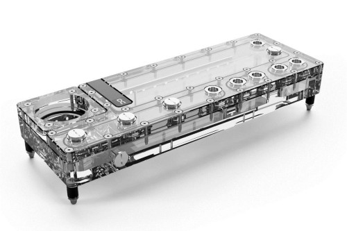 Alphacool Core Distro Plate 360 mm prawa VPP/D5, ARGB - Akryl 8260264