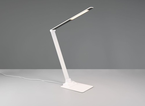 Travis lampka biurkowa z portem USB-C 1xLED/6,5W biała 545310131