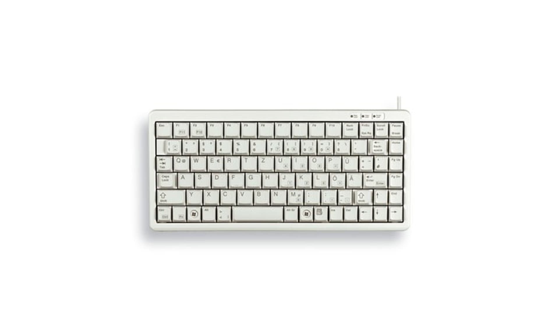 KOMPAKT KEYBOARD US LAYOUT/BEIGE USB  G84-4100LCMEU-0