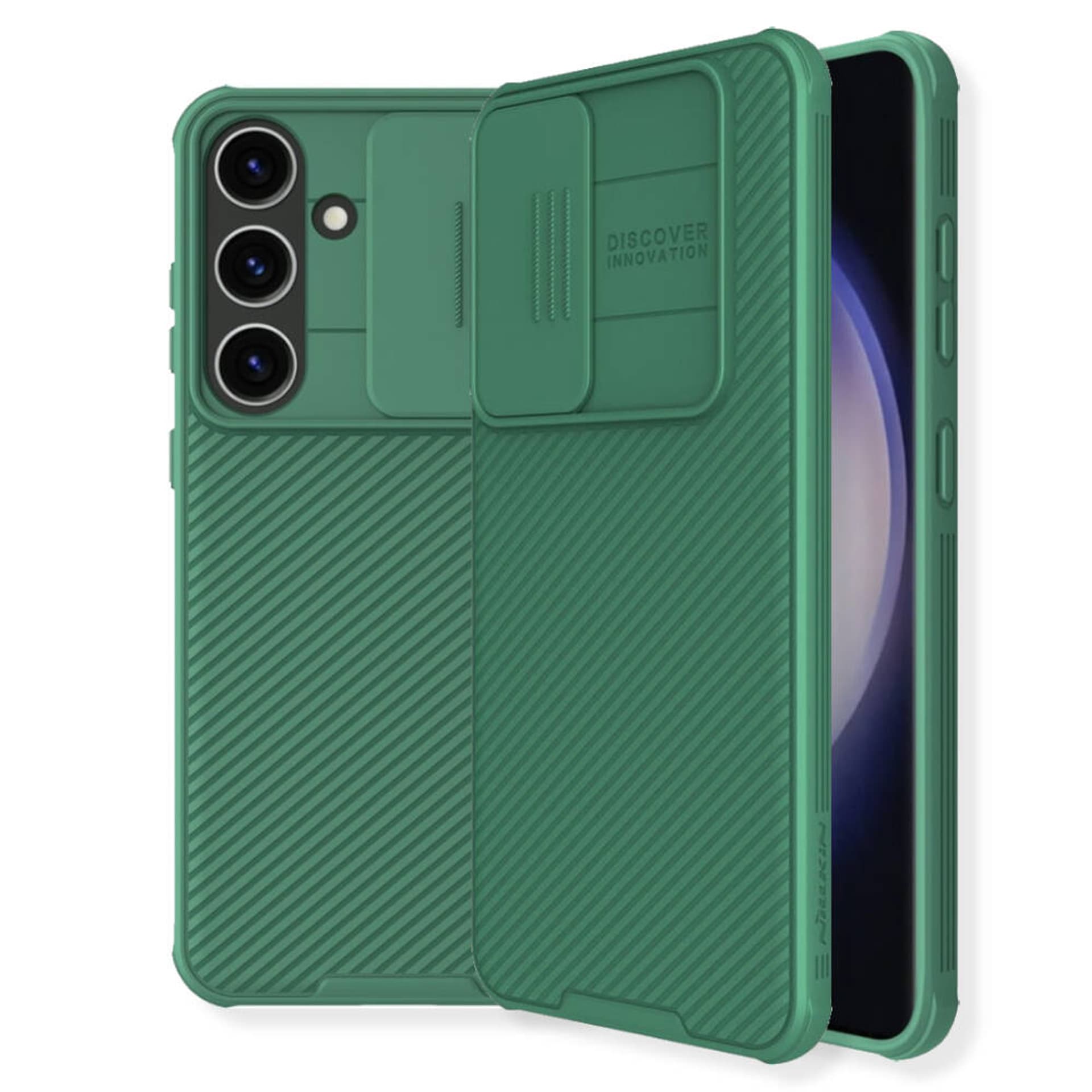 Etui SAMSUNG GALAXY S24 Nillkin CamShield Pro zielone
