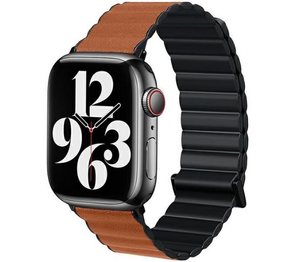 Beline do Apple Watch Magnetic Pro 38/40/41mm (czarno-brązowy)