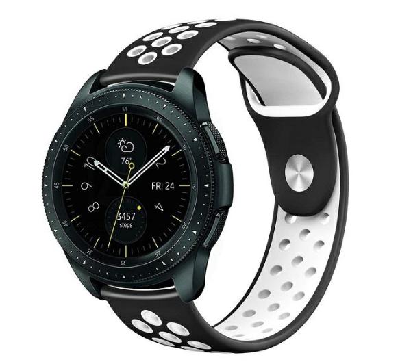 Beline do Watch 22mm Sport Silicone uniwersalny (czarno-biały)