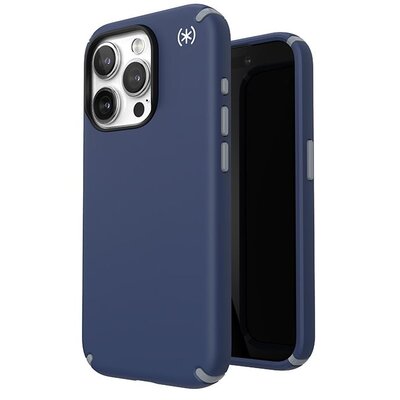 Speck Presidio2 Pro Magsafe - Etui iPhone 15 Pro (Coastal Blue / Dustgrey / White)