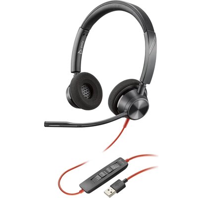POLY Blackwire 3320 76J16AA Czarny