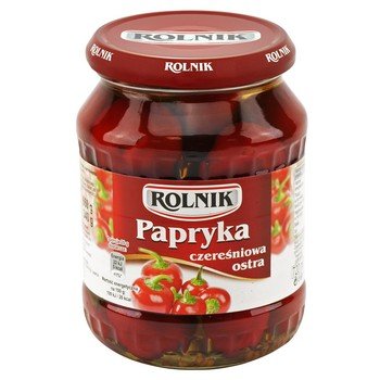 Papryka czereśniowa ostra 720 ml Rolnik