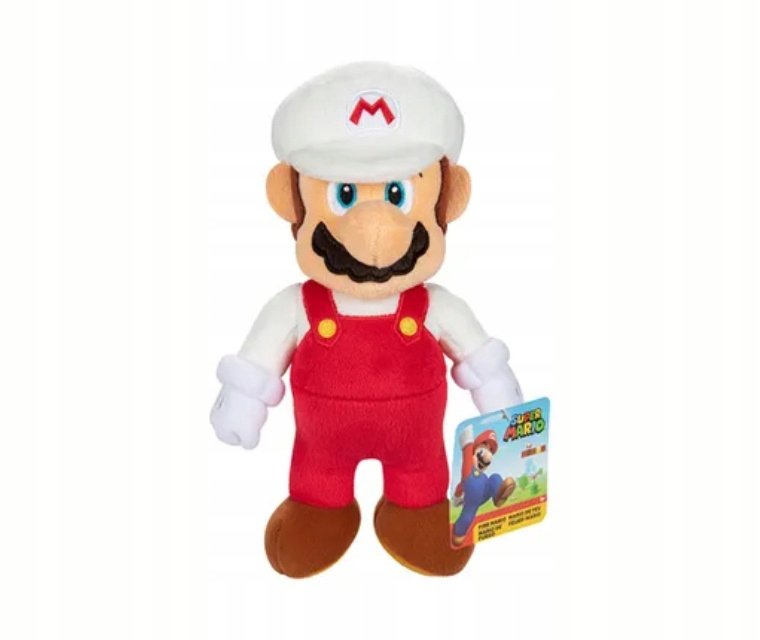 SUPER MARIO Maskotka FIRE MARIO 24cm