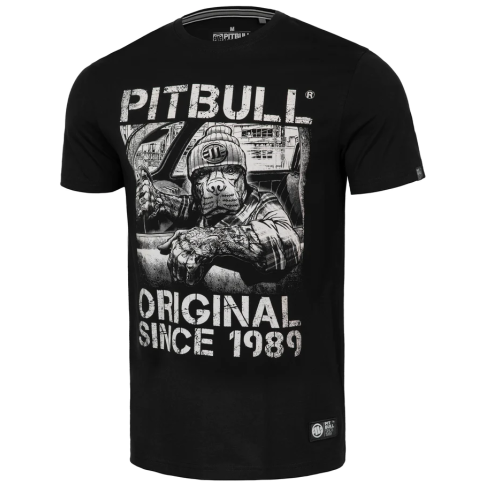 Pit Bull T-Shirt Koszulka Lekka Drive Black