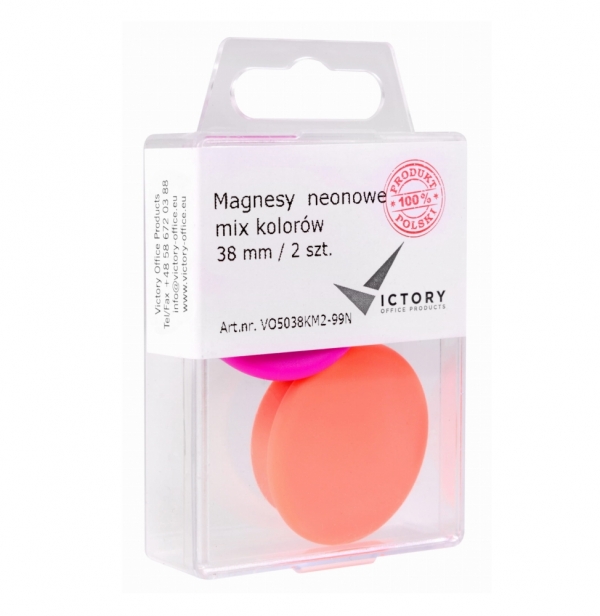 Victory MAGNESY DO TABLIC VICTORY 38 MM MIX KOLOR 2 5038KM2-99P