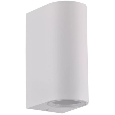 Polux Kinkiet ogrodowy biały góra/dół 2X10W GU10 BOSTON 313348 SANICO 313348