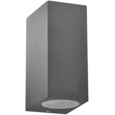 Polux Kinkiet ogrodowy grafitowy góra/dół 2X10W GU10 BOSTON 313324 SANICO 313324