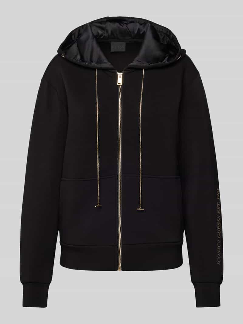 Bluza rozpinana z nadrukiem z logo model ‘SIMONNE’