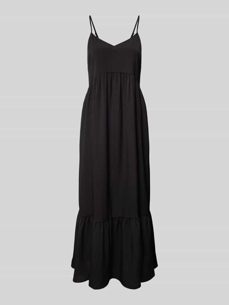 Sukienka midi z efektem stopniowania