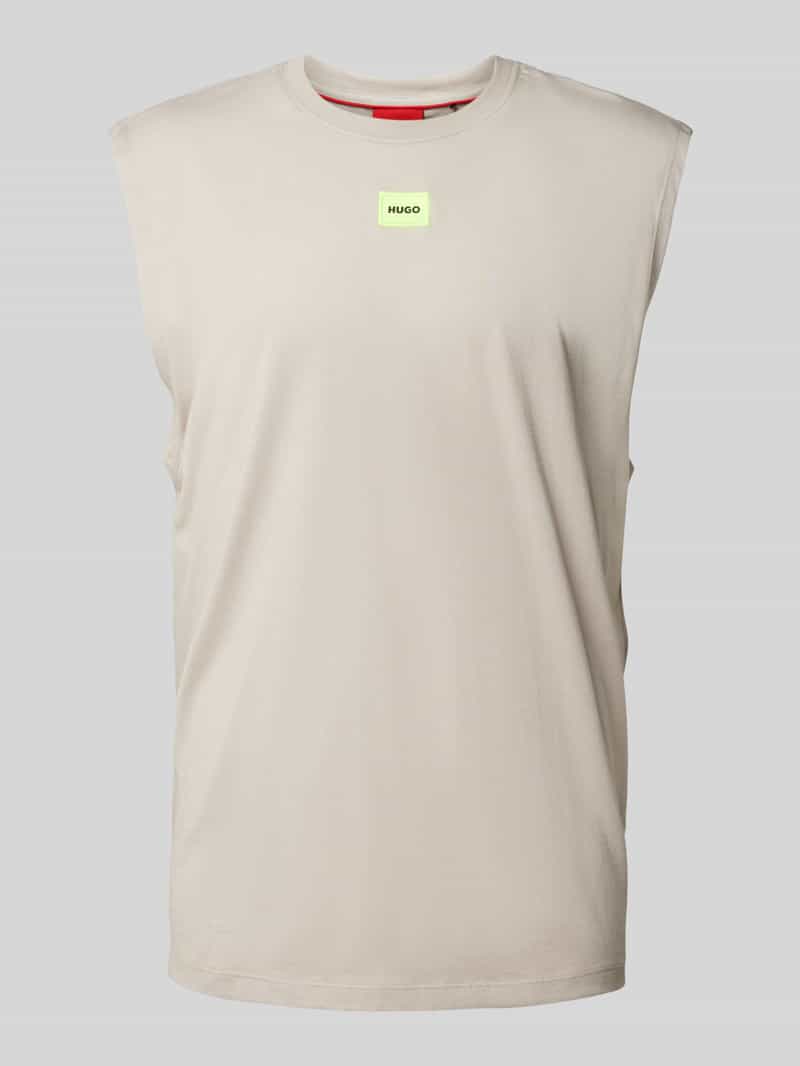 Top z naszywką z logo model ‘Dankto241’