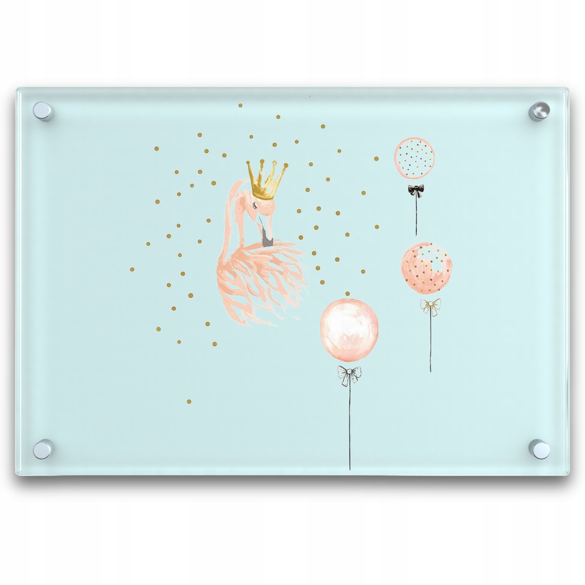Naklejki Na Ścianę Flaming Balony Szafę Meble Szybę Lustro Dla Dzieci Pokój