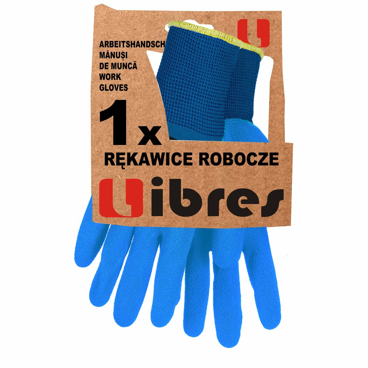 Rękawiczki robocze SKY FLEX - idealne dopasowanie SPANDEX VERKEN - 10 XL VERKEN 1 PARA