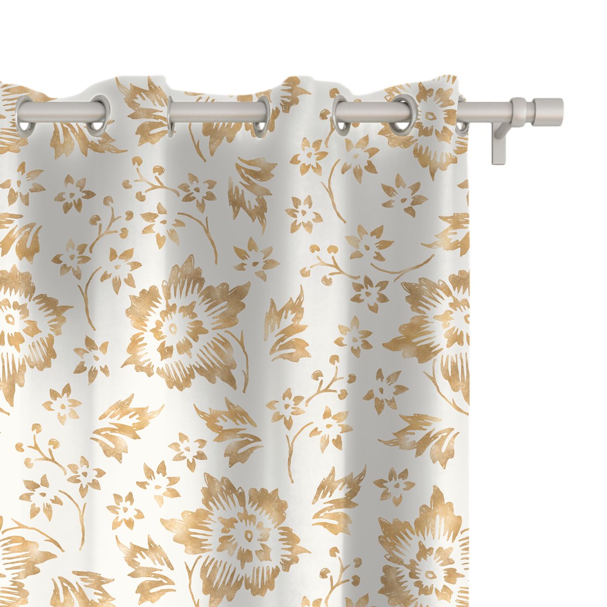 Zasłona SUMMER wzór SM23 | klasyczne kwiatowe wzory 150 x 150 cm tkanina standard