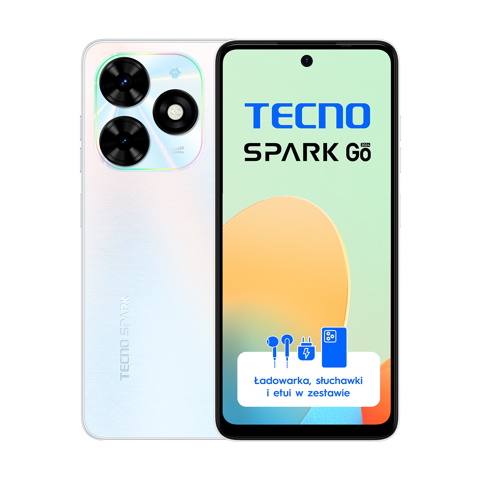 TECNO SPARK GO 2024 4/64GB Mystery White Biały