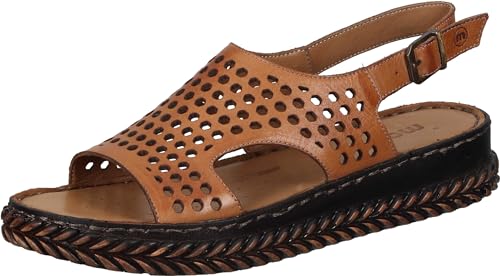 Manitu Sandały damskie 910208-21, brązowy, 38 EU