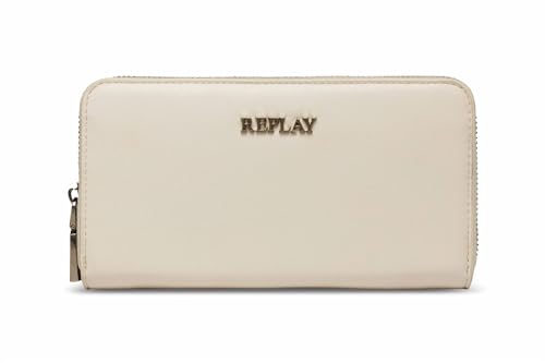 Replay Damski portfel na akcesoria podróżne FW5299, 001 Opt White, 001 Opt White, L 19 X H 10 X D 2 CM