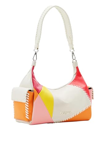 Desigual Women's Mundi New HABAN Accessories PU Shoulder Bag, materiał wykończenia, Wykończenie materiału