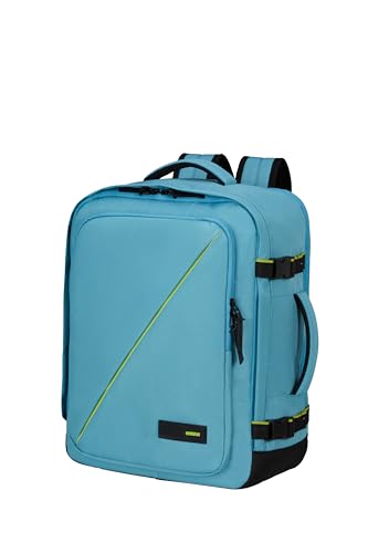 American Tourister Take2Cabin - EasyJet torba kabinowa 36 x 20 x 45 cm, 38 l, 0,70 kg, bagaż podręczny, plecak samolotowy M, Underseater, niebieska (breeze Blue), Niebieski (Breeze Blue), Rucksack M
