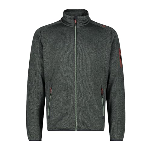 CMP - Męska kurtka Knit-Tech Salvia-Antracyt, 58