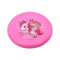 Latający dysk frisbee 20cm Jednorożec Leantoys