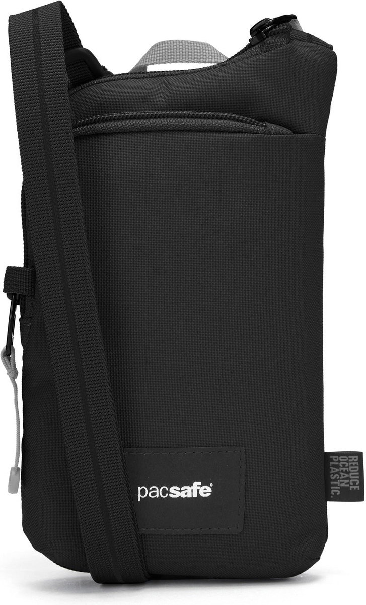 Torba antykradzieżowa na ramię Pacsafe Go Tech  0,2L- Jet Black