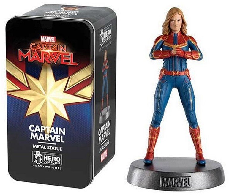 Eaglemoss Captain Marvel Figurka 1:18 metal puszka