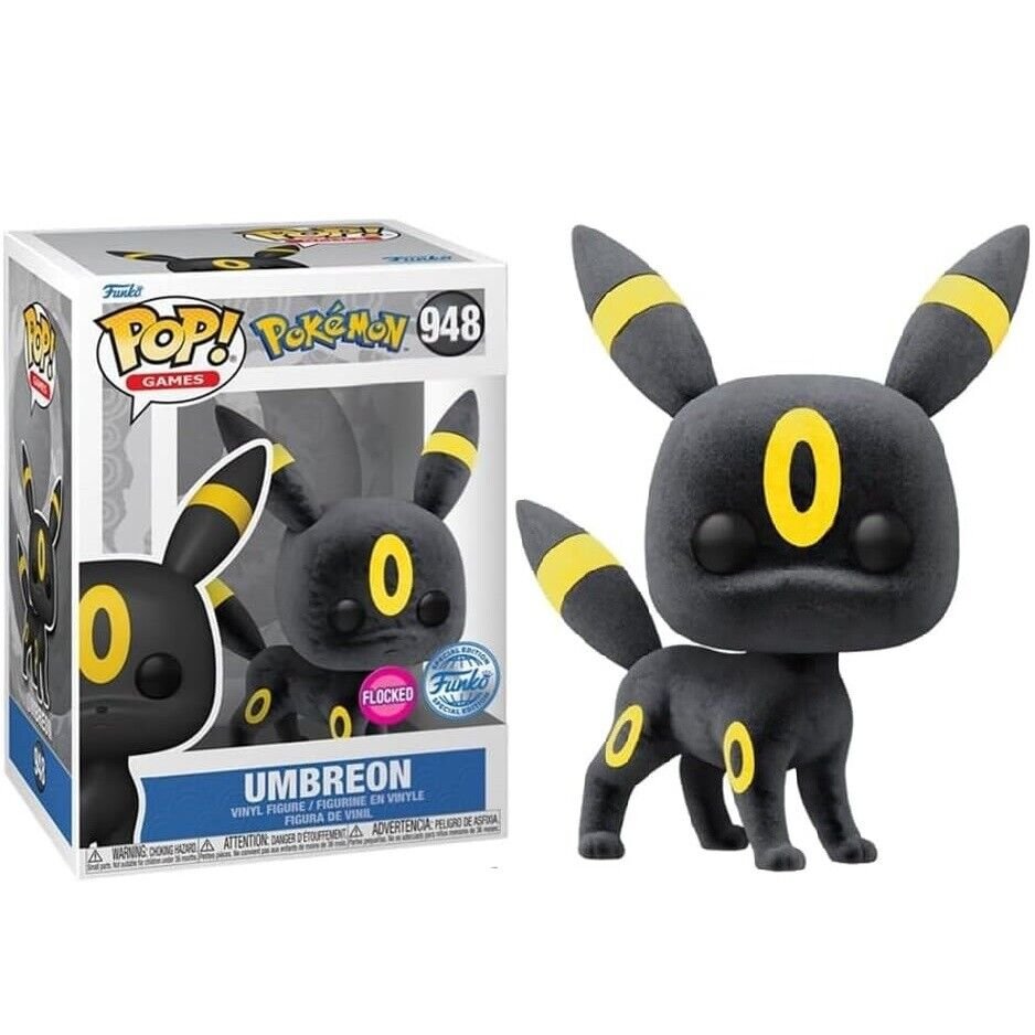 funko pop! games pokemon umbreon flocked exclusive (948) figurka