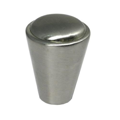 Gałka meblowa stożek 18x24mm nikiel mat