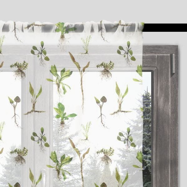 Firana SUMMER wzór SM15 | sadzonki 140 x 260 cm