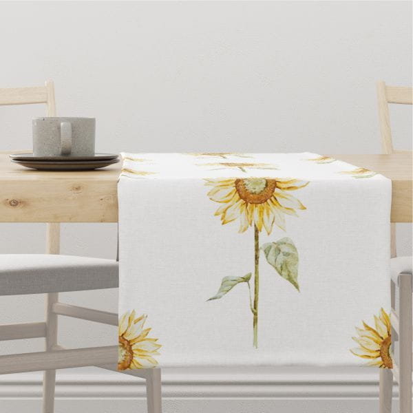 Bieżnik SUMMER wzór SM12 słoneczniki 40 x 220 cm