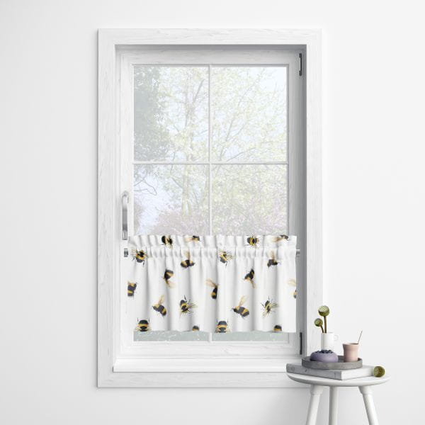 Zazdrostka SUMMER wzór SM03 | akwarelowe trzmiele 60 x 240 cm