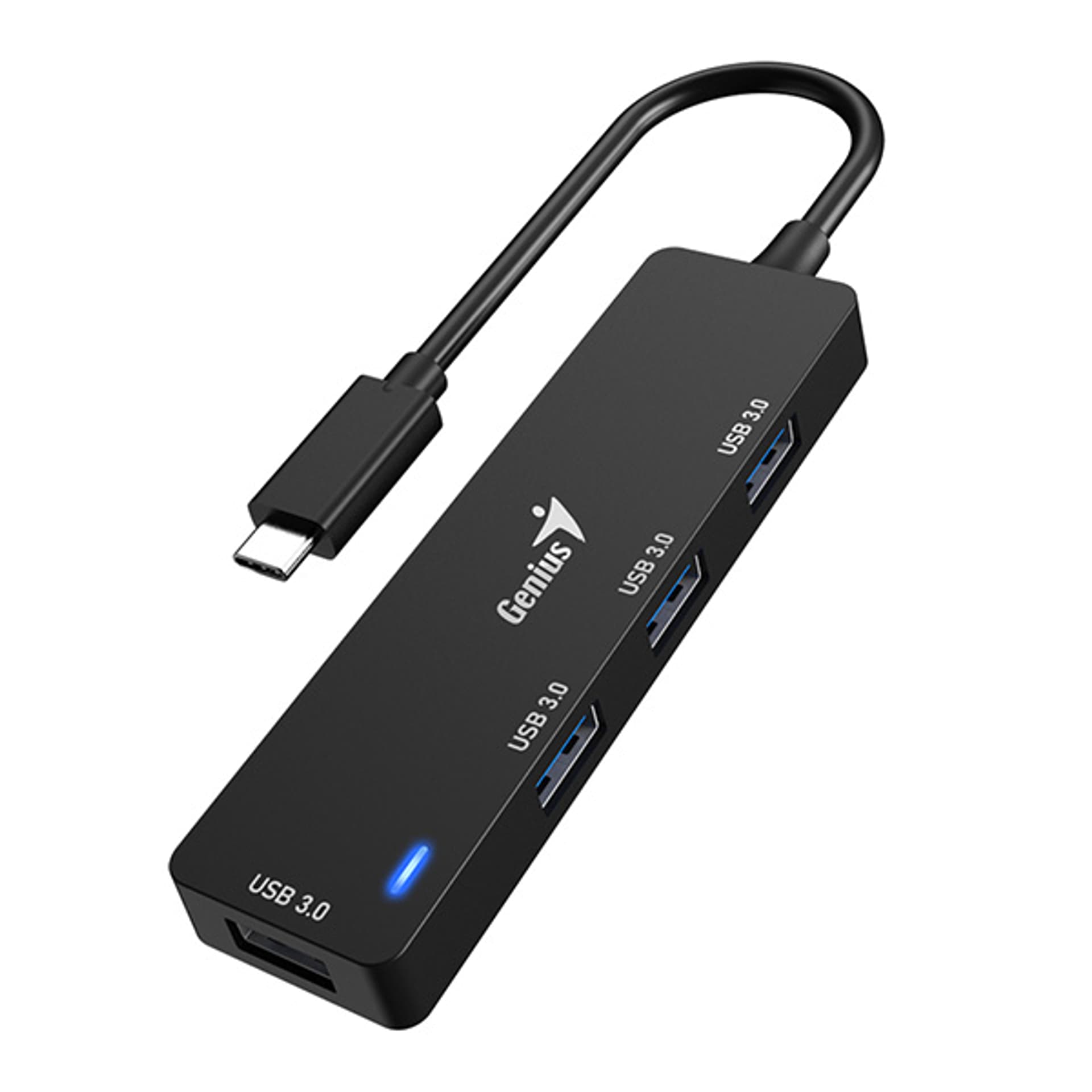 USB (3.0) hub 4-port, UH-400, czarny, Genius
