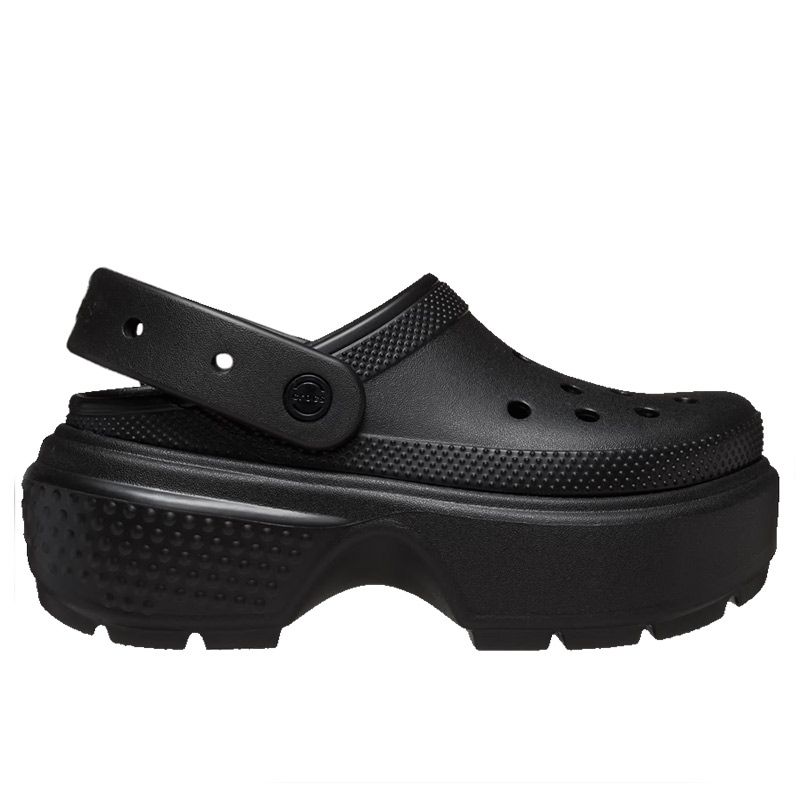 Klapki Crocs Stomp Clog 209347-001 - czarne