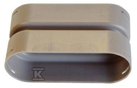Płaska mufa do kanału COMFOTUBE FLAT 51