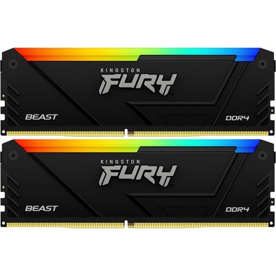 kingston Pamięć do PC DDR4 Fury Beast RGB  32GB(2*16GB)/3600 CL18