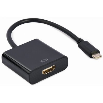 GEMBIRD Adapter USB-C do HDMI 4K 30Hz female 15 cm A-CM-HDMIF-03 |