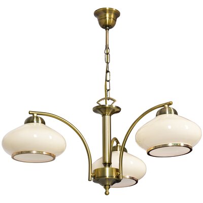 ActiveJet Lampa sufitowa AJE-RITA 3P E27 3x40W Patyna