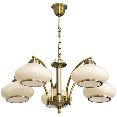 ActiveJet Lampa sufitowa AJE-RITA 5P E27 5x40W Patyna