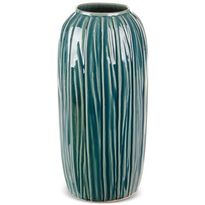 Wazon Ceramiczny Rea 17X17X45 Zielony