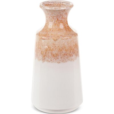 Wazon Ceramiczny Ruben 16X16X31 Kremowy