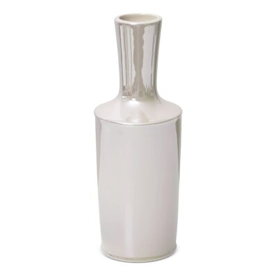 Wazon Dekoracyjny Ceramiczny Simona 13X13X36 Perłowy